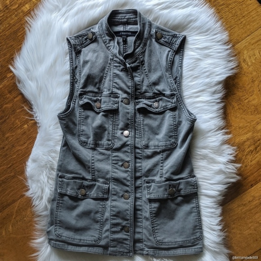 J Brand •Astrid• Utility Vest - Picture 3 of 7